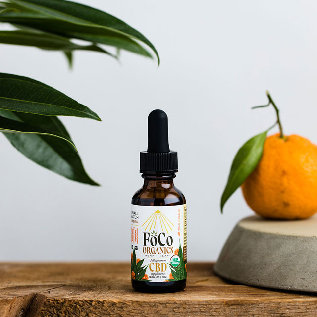 WILD ORANGE 1200mg CBD Tincture